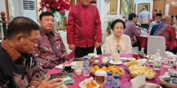 Wabup Humabahas Hadiri Silaturahmi Idul Fitri di Kediaman Megawati Soekarnoputri