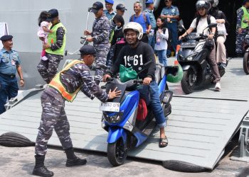 Ini Kata Masyarakat Usai Mudik Gratis Dengan Kapal Perang TNI AL