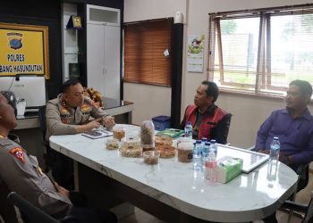 Kepala BPS Kunker ke Polres Bahas Kondisi Perekonomian dan Kependudukan di Humbahas