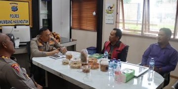 Kepala BPS Kunker ke Polres Bahas Kondisi Perekonomian dan Kependudukan di Humbahas