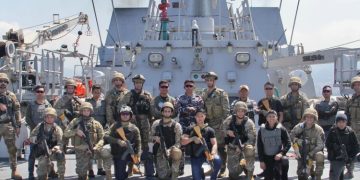 Ukir Sejarah, KRI Frans Kaisiepo-368 Pimpin Latihan “VIP Day”