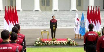 Jokowi Lepas Kontingen RI Untuk SEA Games 2023, Target Peringkat 1 atau 2