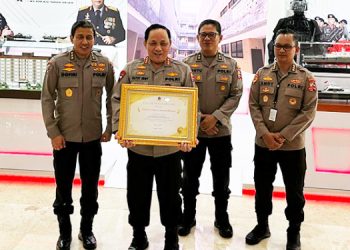 Polri Raih Penghargaan Ketiga Terbaik Nilai Kinerja Anggaran Tahun 2022