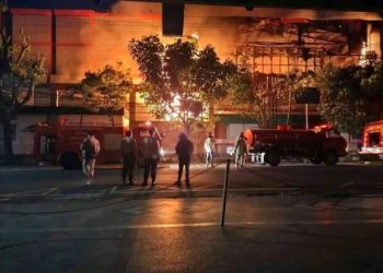 Malang Plaza Terbakar, Hampir Seluruh Isinya Hangus Tak Bersisa