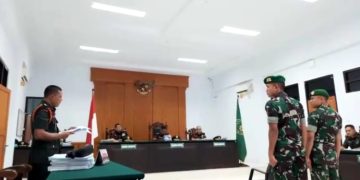 Bawa 75 Kg Sabu dan 40 Ribu Ekstasi, Dua Oknum TNI Dituntut Hukuman Mati