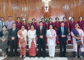 Hadiri Perayaan Paskah Parompuan, Wabup Humbahas: Kiranya semangat Paskah Bawa Kedamaian