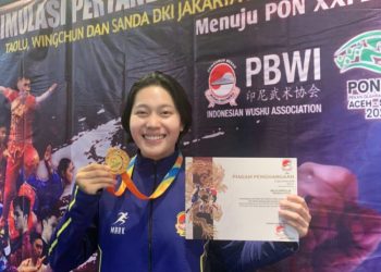 Membanggakan! Kowal TNI AL Raih Emas Kejuaraan Wushu Sanda