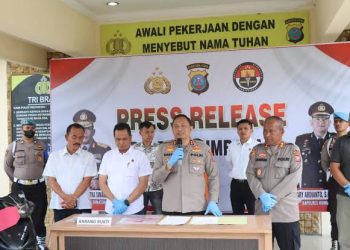 Polres Humbahas Ungkap Sejumlah Kasus Selama Ops Ketupat Toba 2023