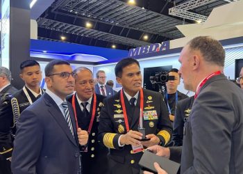 Kasal Promosi Kerjasama Stabilitas Kawasan dan Kegiatan TNI AL di IMDEX 2023