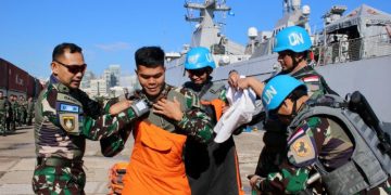 Pertajam Naluri Tempur, Satgas MTF TNI KONGA XXVIII-N/UNIFIL Gelar Lomba Ketangkasan Prajurit
