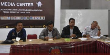 KPU Humbahas Laksanakan Rapat Pleno Terkait Persiapan Kegiatan Rekapitulasi Daftar Pemilih