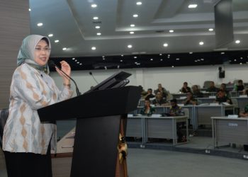 Rektor Unpad Memberikan Kuliah Kepada Pasis Dikreg Seskoal Angkatan Ke-61 TA. 2023