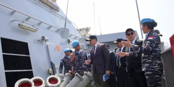 Delegasi BKSAP DPR RI Kunjungi Satgas Mtf TNI Konga Xxviii-N/Unifil, Dukung Penuh Modernisasi Alutsista TNI AL