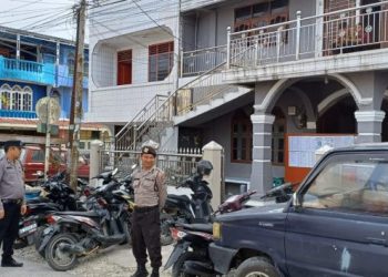 Peringati Hari Kenaikan Isa Almasih, Polres Humbahas Siaga PAM di Wilayah Gereja