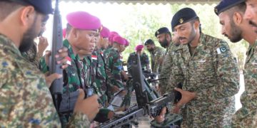 Lihat Bagaimana Marinir TNI AL Jajal Senjata Pakistan Saat Latihan Bersama