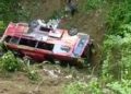 Bus Pengangkut Puluhan Santri Masuk Jurang di Sulteng