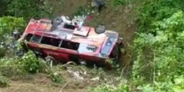 Bus Pengangkut Puluhan Santri Masuk Jurang di Sulteng
