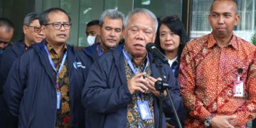 Keterangan Menteri PUPR Basuki Usai Datangi KPK Bersama Jajarannya