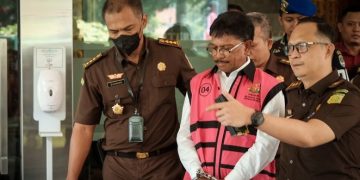 Menkominfo Johnny G Plate Jadi Tersangka Dalam Kasus Korupsi BTS 4G, Diduga Rugikan Negara Rp 8 Triliun