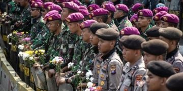 Ribuan Personel Gabungan TNI-Polri Amankan Aksi May Day