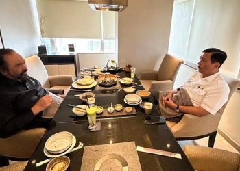 Luhut dan Surya Paloh Bertemu, Bahas Soal Cawapres Anies