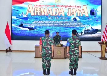 Uji Kesiapan Komponen SSAT dan Doktrin Operasi Gabungan, TNI AL Gelar Armada Jaya Ke-41