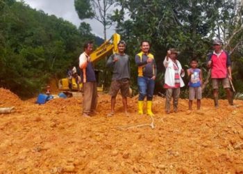Warga Apresiasi Pemkab Humbahas Terhadap Pembangunan Jalan