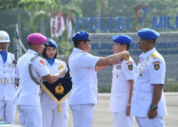 Jabatan Komandan Pusat Polisi Militer TNI AL Diserahterimakan