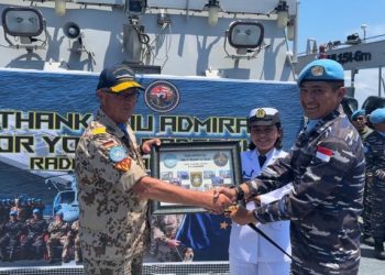 TNI AL Dipercaya Pimpin Seluruh Kekuatan Maritime Task Force Gelar Latihan Bersama di Libanon
