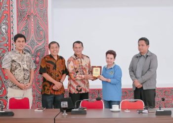 Peserta Diklat Sesdilu Angkatan 74 Kunjungi Food Estate Humbahas
