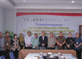 Pemkab Humbahas Kerjasama Dengan Instansi Vertikal Yang Bergabung di MPP