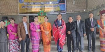 Wabup Humbahas, Hadiri Peresmian GKPI Natam Resort Doloksanggul II