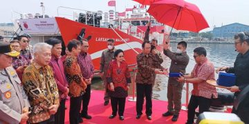 Megawati Resmikan RS Terapung Laksamana Malahayati
