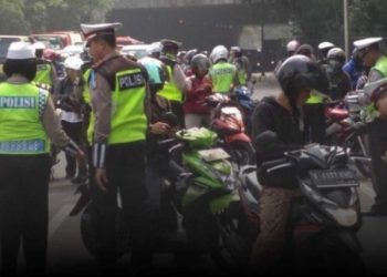 Sebanyak 15.588 Kendaraan Melanggar Operasi Patuh 2023  Pada Hari Pertama
