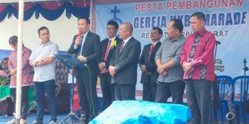 Wakil Bupati Humbahas Oloan P Nababan Hadiri Pesta Pembangunan HKBP Marade