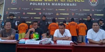 Pelaku Begal dan Penganiayaan di Manokwari Diserahkan ke Polisi