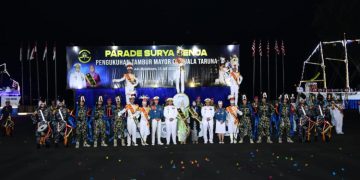 Parade Surya Senja, Penyerahan Jabatan Tambur Mayor Genderang Suling Gita Jala Taruna AAL