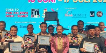 Wakil Bupati Humbahas Hadiri Penutupan PRSU