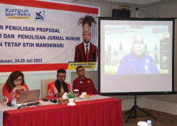 Kepala Layanan Pendidikan Perguruan Tinggi Apresiasi Ketua STIH Manokwari