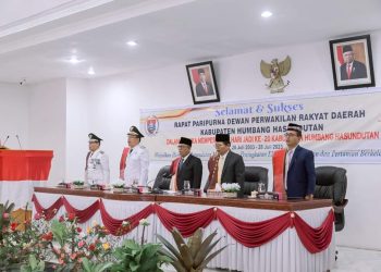 Bupati&Wabup Bersama Forkopimda Hadiri Rapat Paripurna Hari Jadi Humbahas ke-20