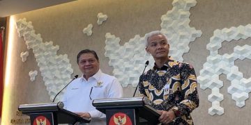 Airlangga dan Ganjar Pranowo Bertemu, Bahas 37 PSN Jateng Senilai Rp 258,76 Triliun
