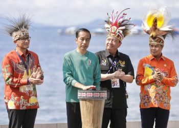 Presiden Jokowi Resmikan Papua Street Carnival