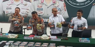 Polda Metro Jaya Gagalkan Peredaran 36 Kg Narkotika Jenis Sabu