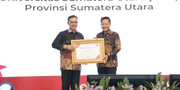 USU Raih Penghargaan Perguruan Tinggi Peduli Kependudukan Dari BKKBN