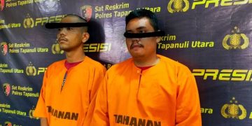 Dua Polisi Gadungan Bersenjata Mainan Rampok Sopir Truk di Tapanuli Utara