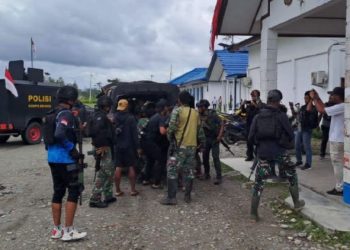 Anggota Marinir Gugur Usai Kontak Tembak Dengan KKB di Yahukimo Papua Pegunungan