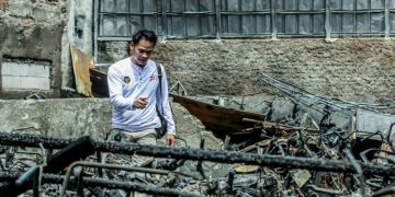 Ini Kesaksian Penjaga Parkiran Usai Terjadi Kebakaran Yang Hanguskan Sekitar 80 Motor Dekat Gandaria City