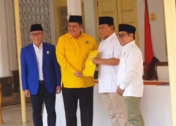 Partai Golkar dan PAN Resmi Deklarasikan Dukungan Capres ke Prabowo