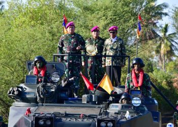 Menkopolhukam RI Jadi Warga Kehormatan Marinir TNI AL