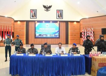 Kosmetik Ilegal Berhasil Digagalkan TNI AL Masuk Ke Sulawesi Utara, Diduga Melibatkan Oknum Aparat